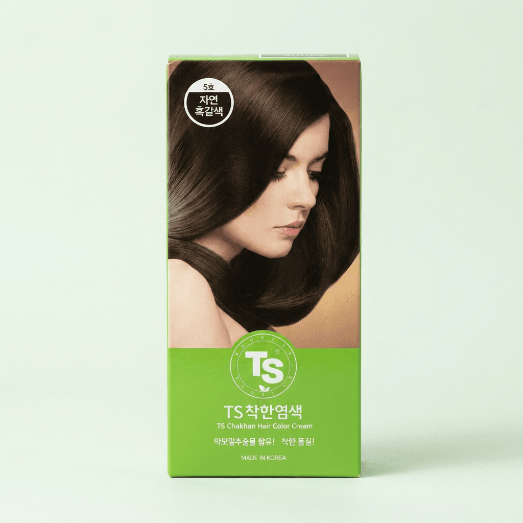TS 더착한염색 5호 자연흑갈색 120g