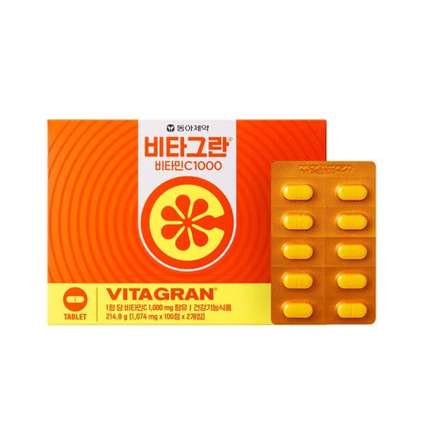 동아제약 비타그란 비타민C 1000 200정
