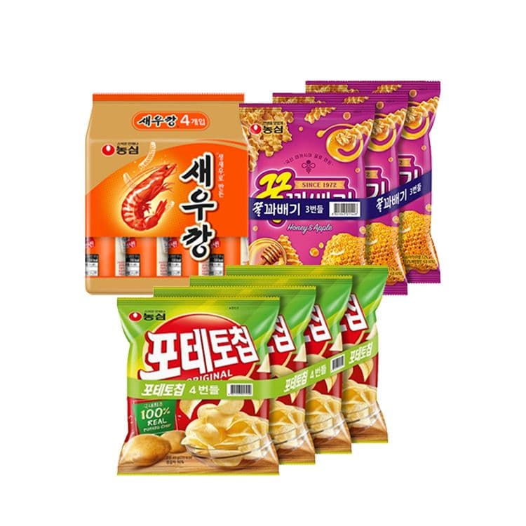 농심 스낵번들세트 11봉