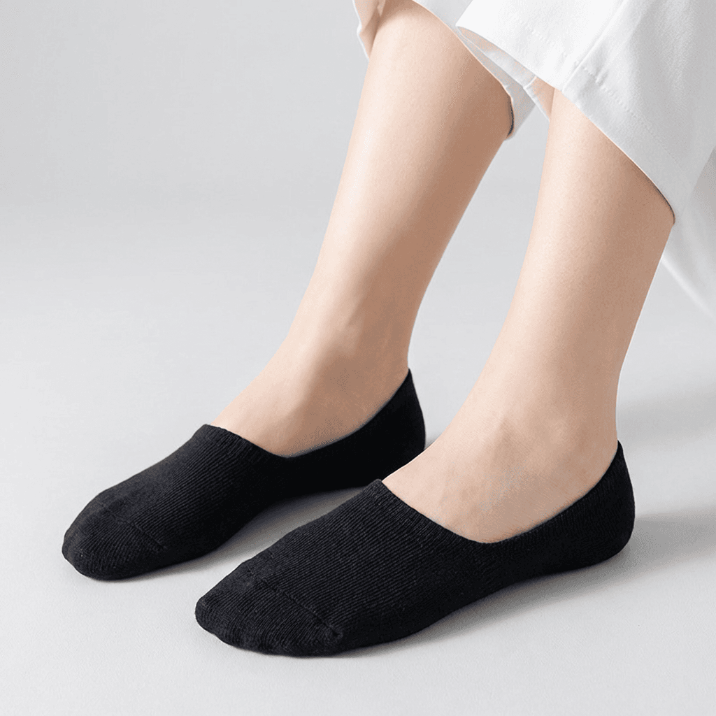 심플 페이크삭스 화이트 12켤레