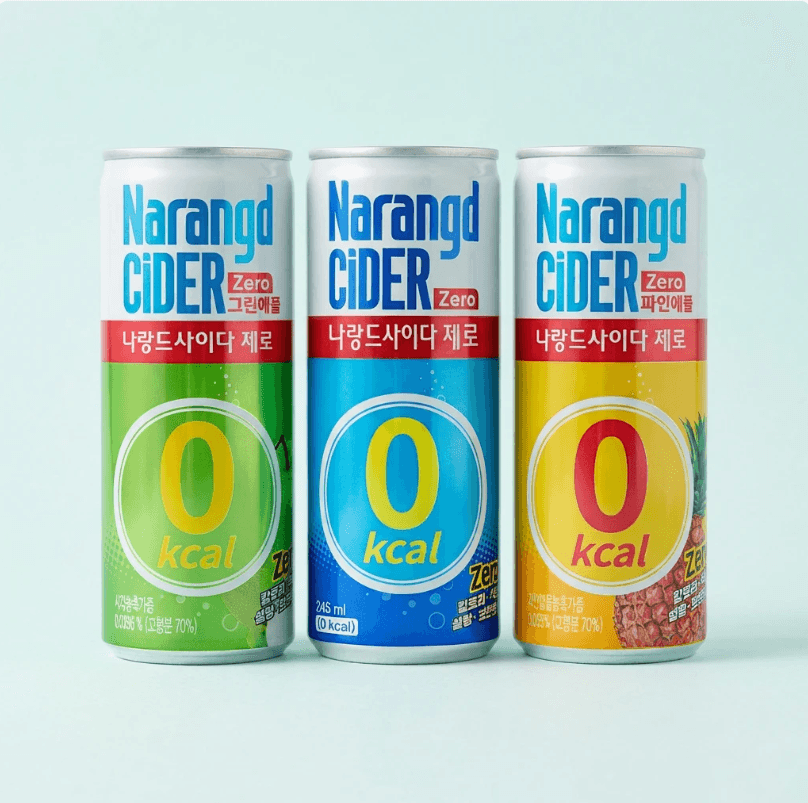 동아 나랑드사이다 제로 245ml 30개