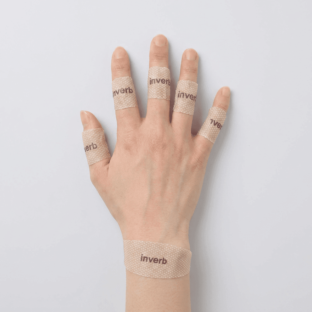 Inverb Muscle & Joint Patch Finger Type 20 pcs