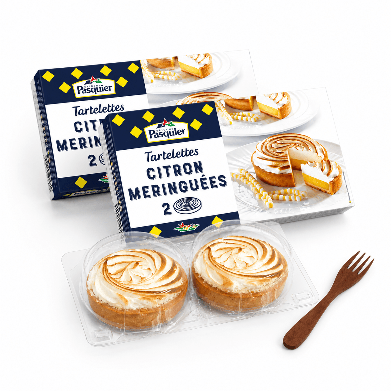 Paskier Lemon Meringue Tart 195g 2-Pack