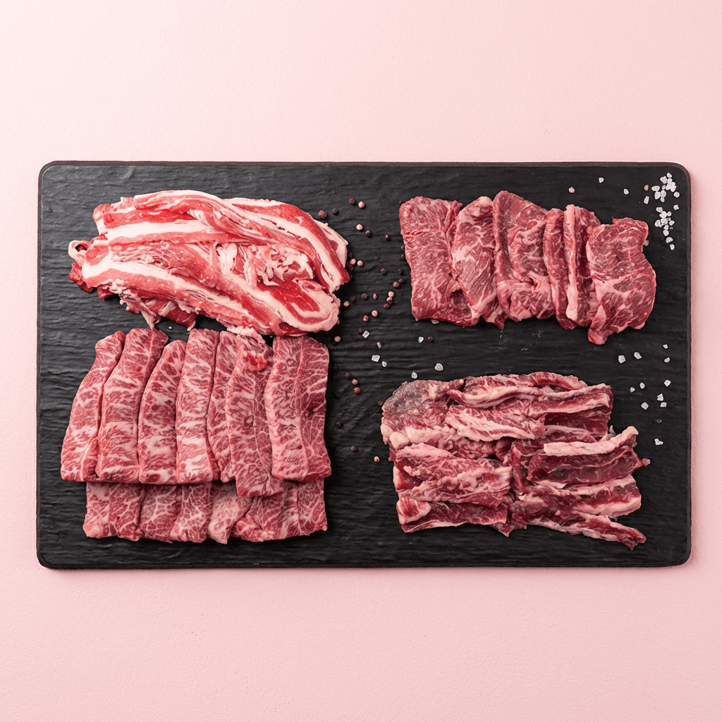 소고기 한판 세트 1.2kg