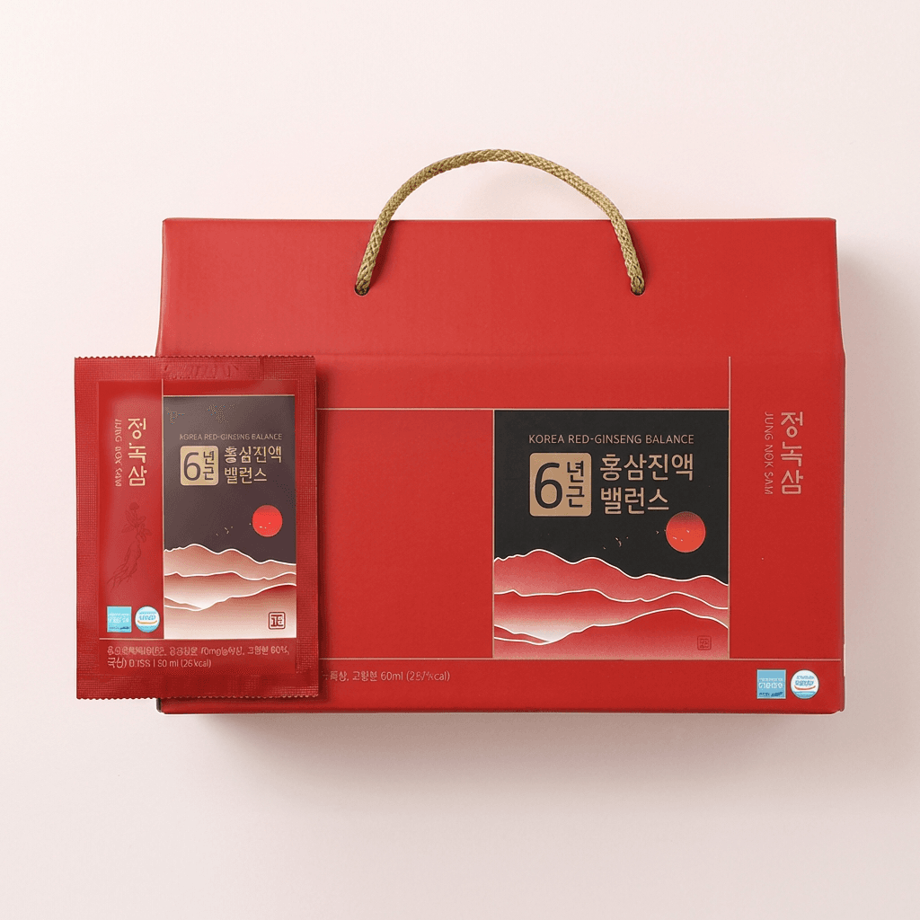 정녹삼 홍삼진액 밸런스 50ml 30포