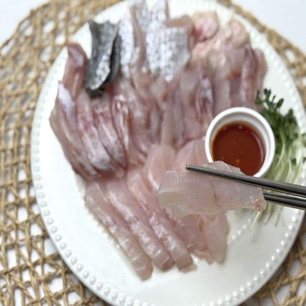 국내산 민어회 200g
