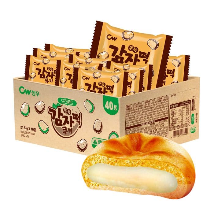 청우 오즈랜드 쫀득감자떡쿠키 860g