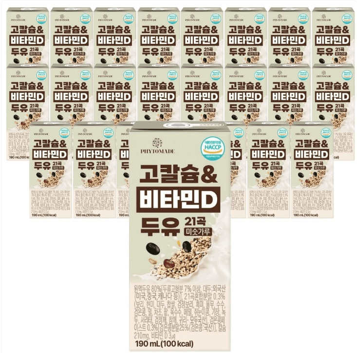 파이토메이드 고칼슘 두유 21곡 미숫가루 24개