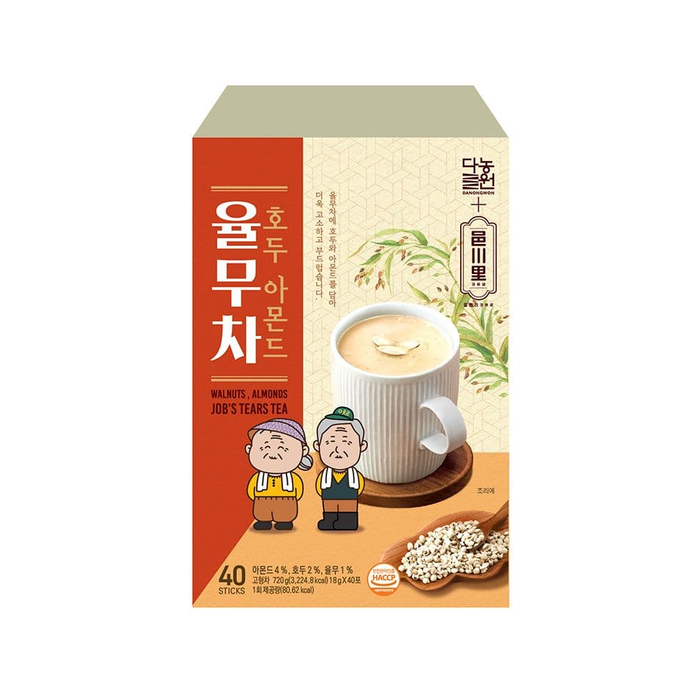 다농원 호두 아몬드 율무차 40포
