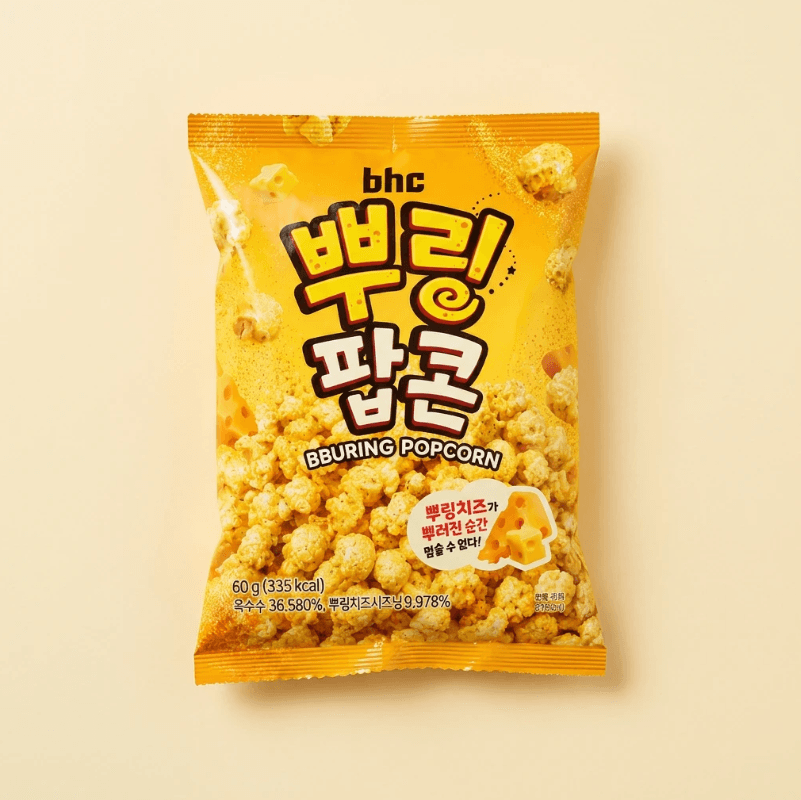 BHC 뿌링팝콘 60g 12개