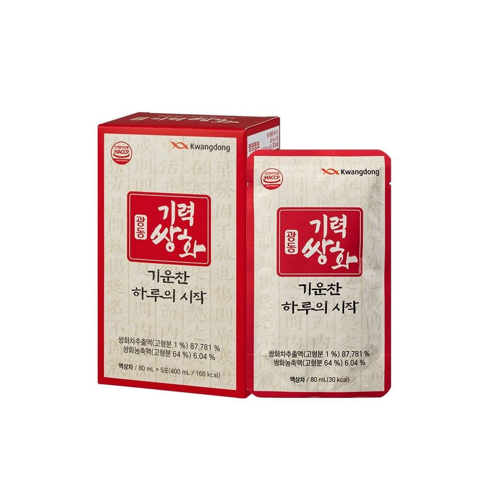 광동 기력쌍화 80ml 5팩