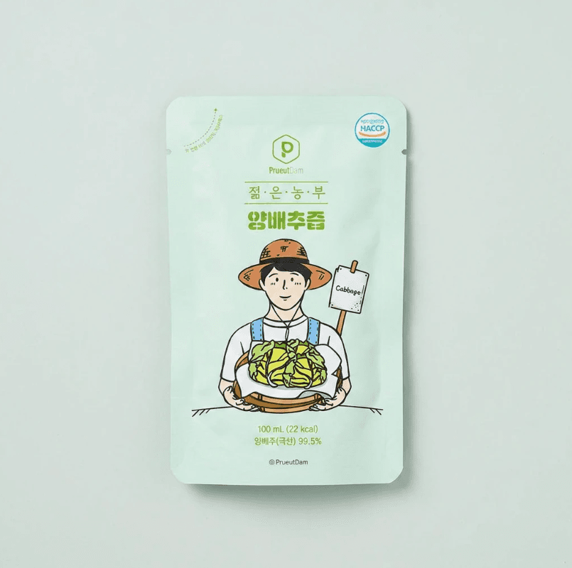 푸릇담 젊은농부 양배추즙 100ml 30팩