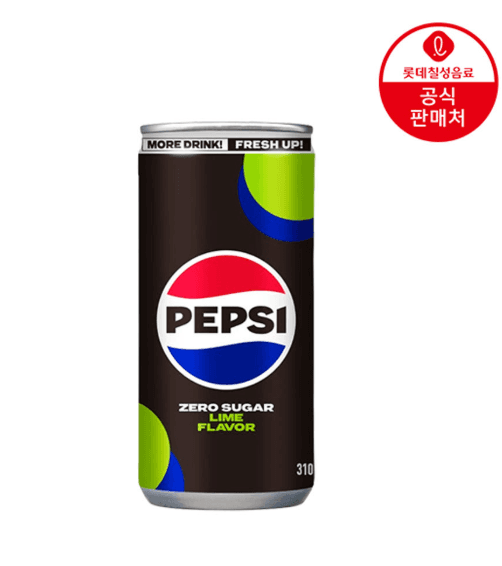 펩시 제로슈거 라임향 310ml 48캔