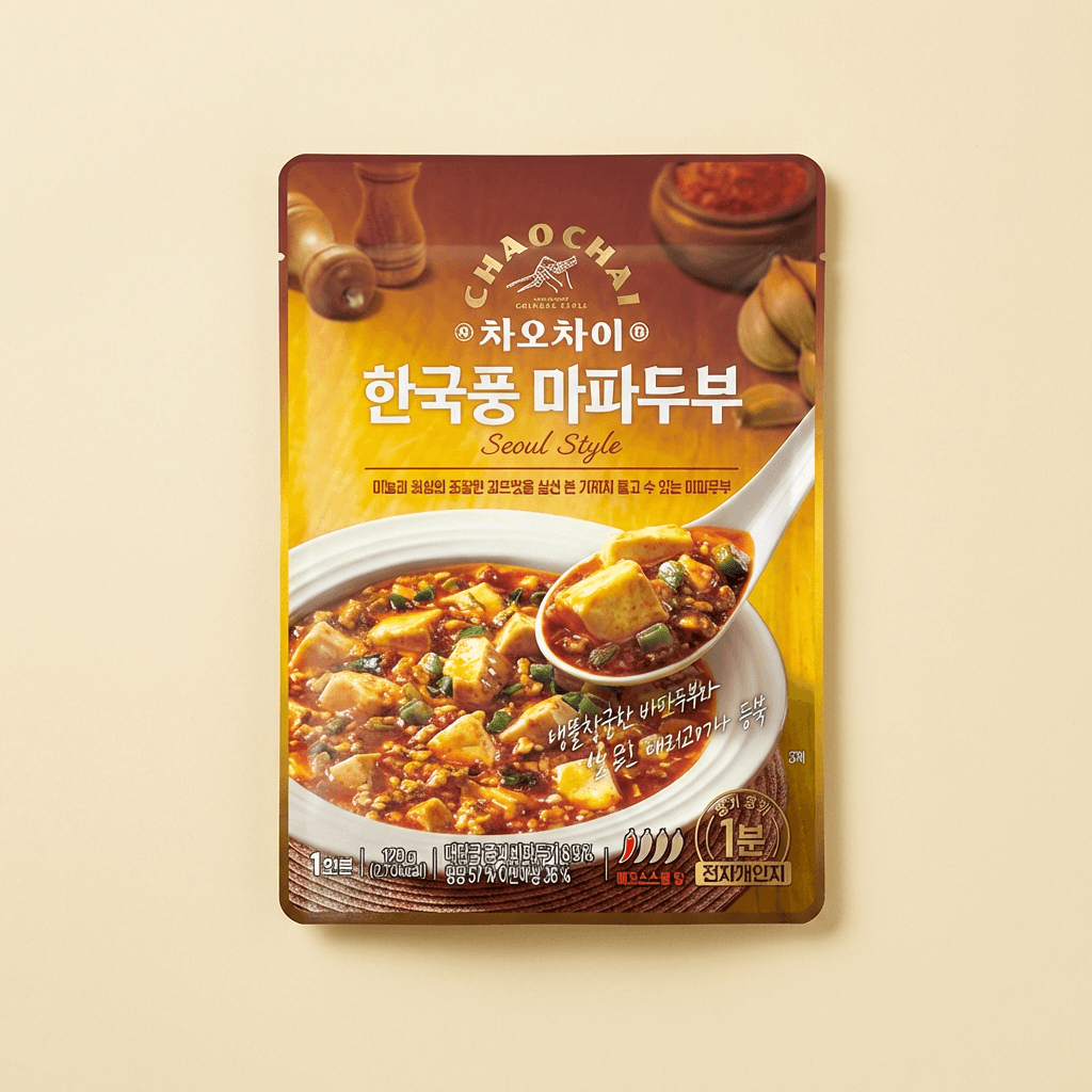 샘표 차오차이 짜장 5종+마파두부 3종
