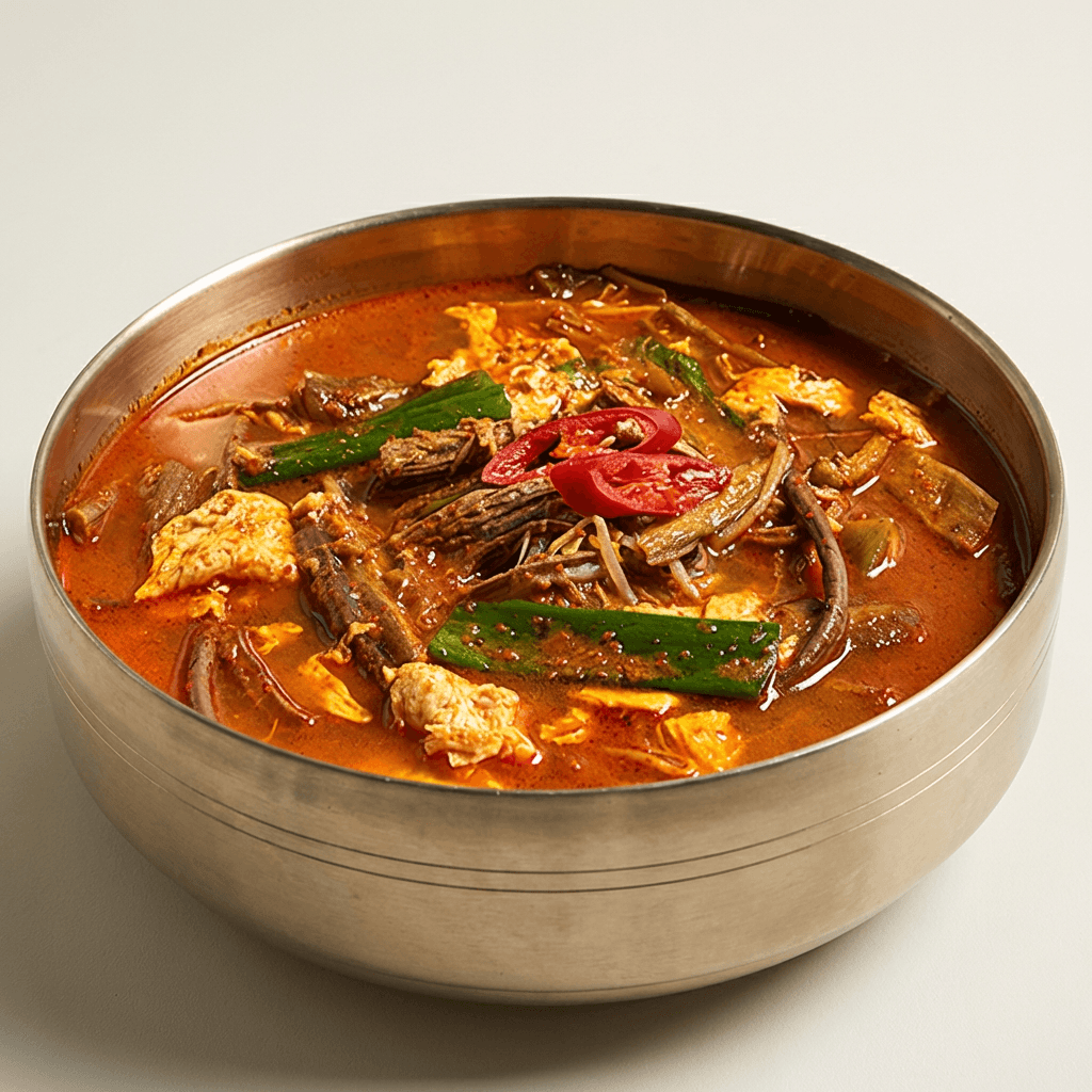 장순필 가마솥 육개탕 5개
