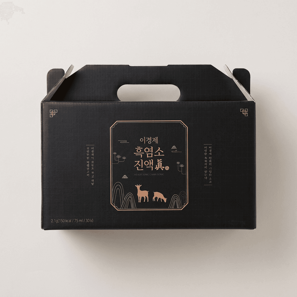 이경제 흑염소진액 진 70ml 30포 8박스