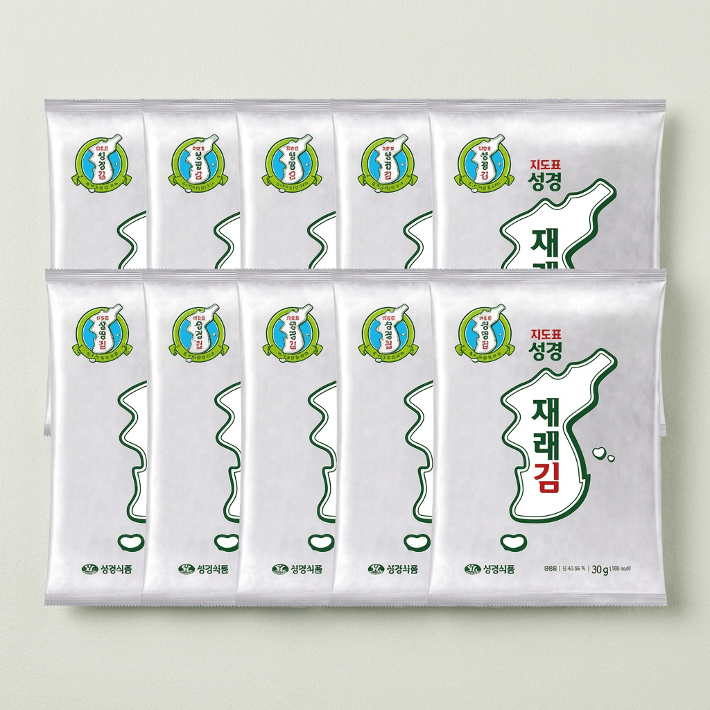 성경식품 재래 전장김 30g 10개