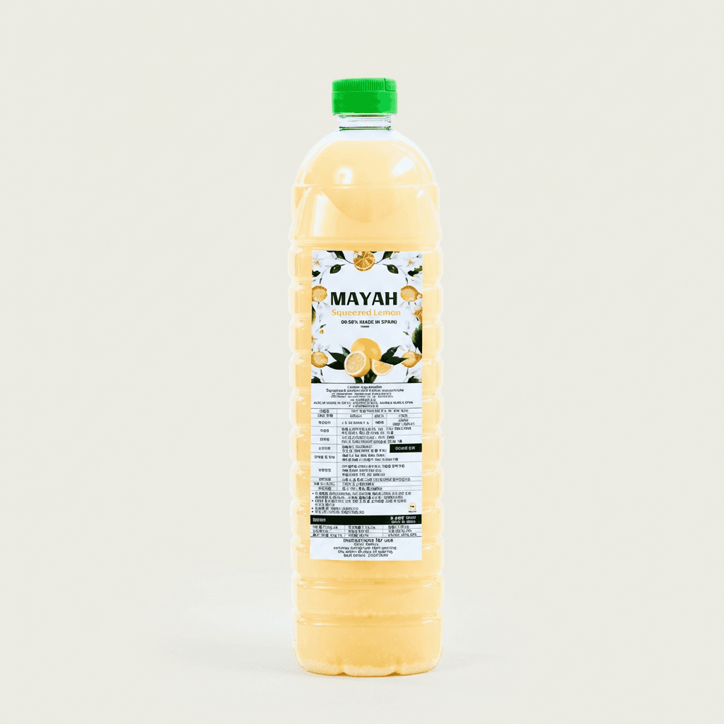 Maya Squeezed Lemon 1L 4 Bottles