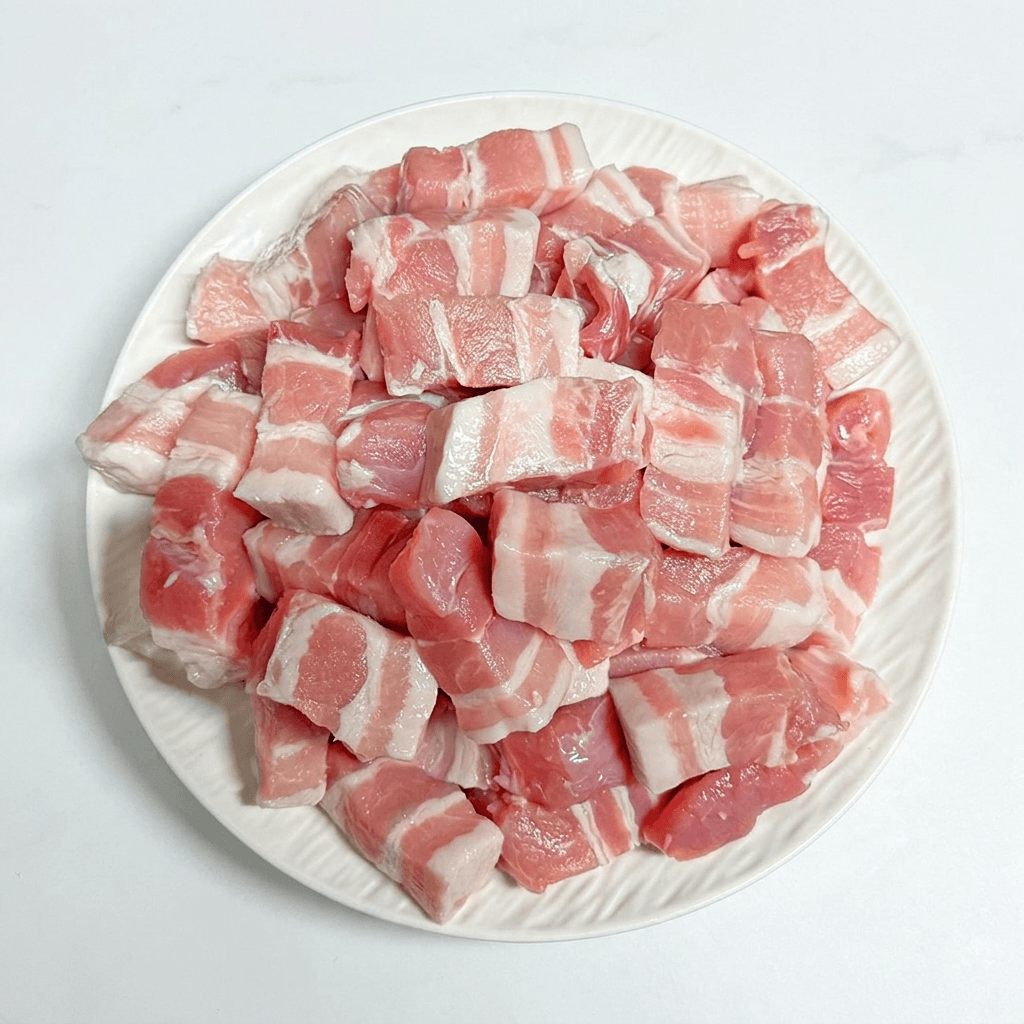고기중독 한입삼겹살 500g 4개
