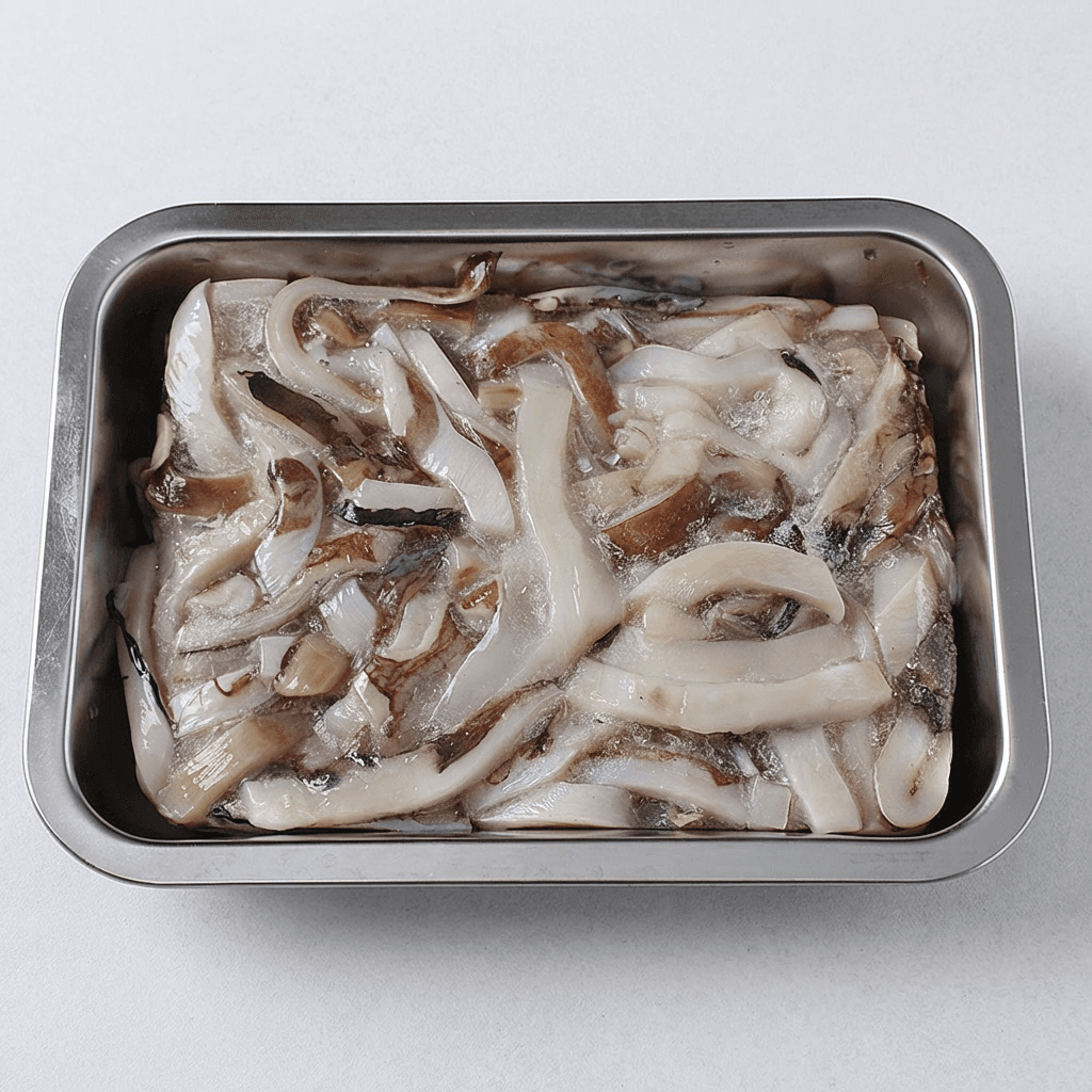오징어 슬라이스 냉동 1kg 2개