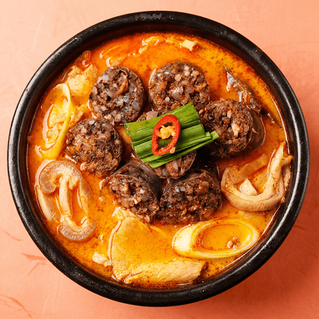 참도깨비 백암 얼큰 고기순대국