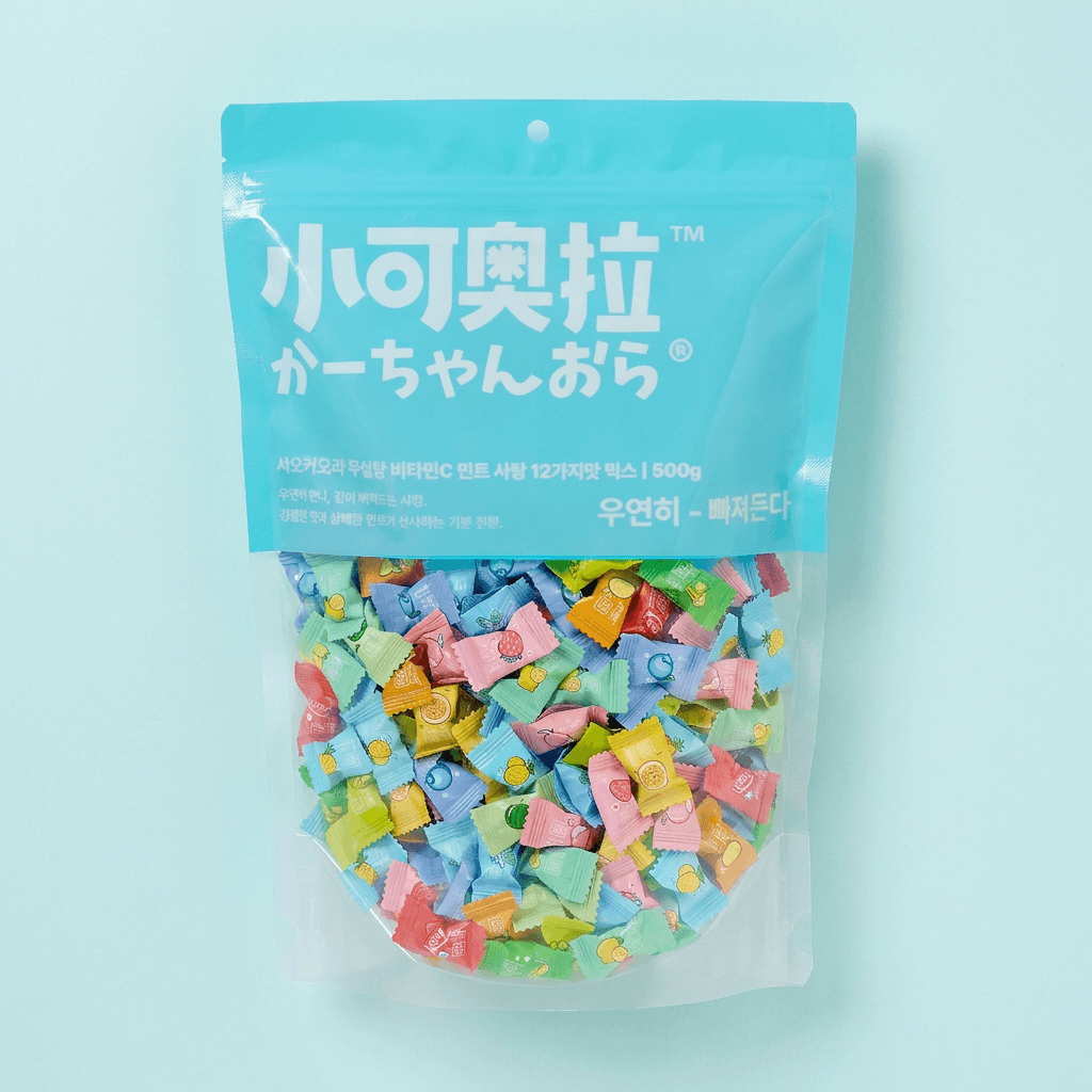 샤오커오라 비타민C 종합사탕 500g