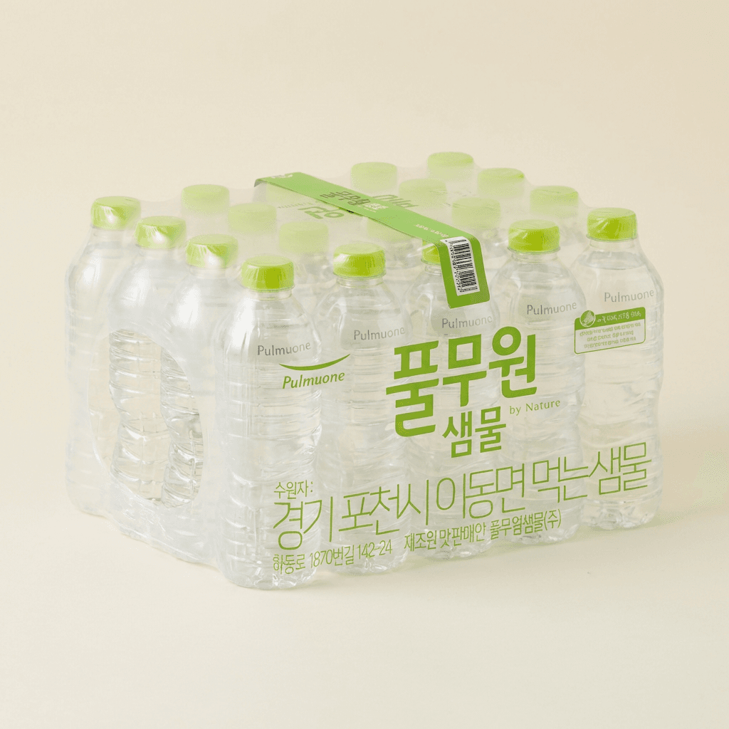 풀무원 샘물 생수 500ml 80개