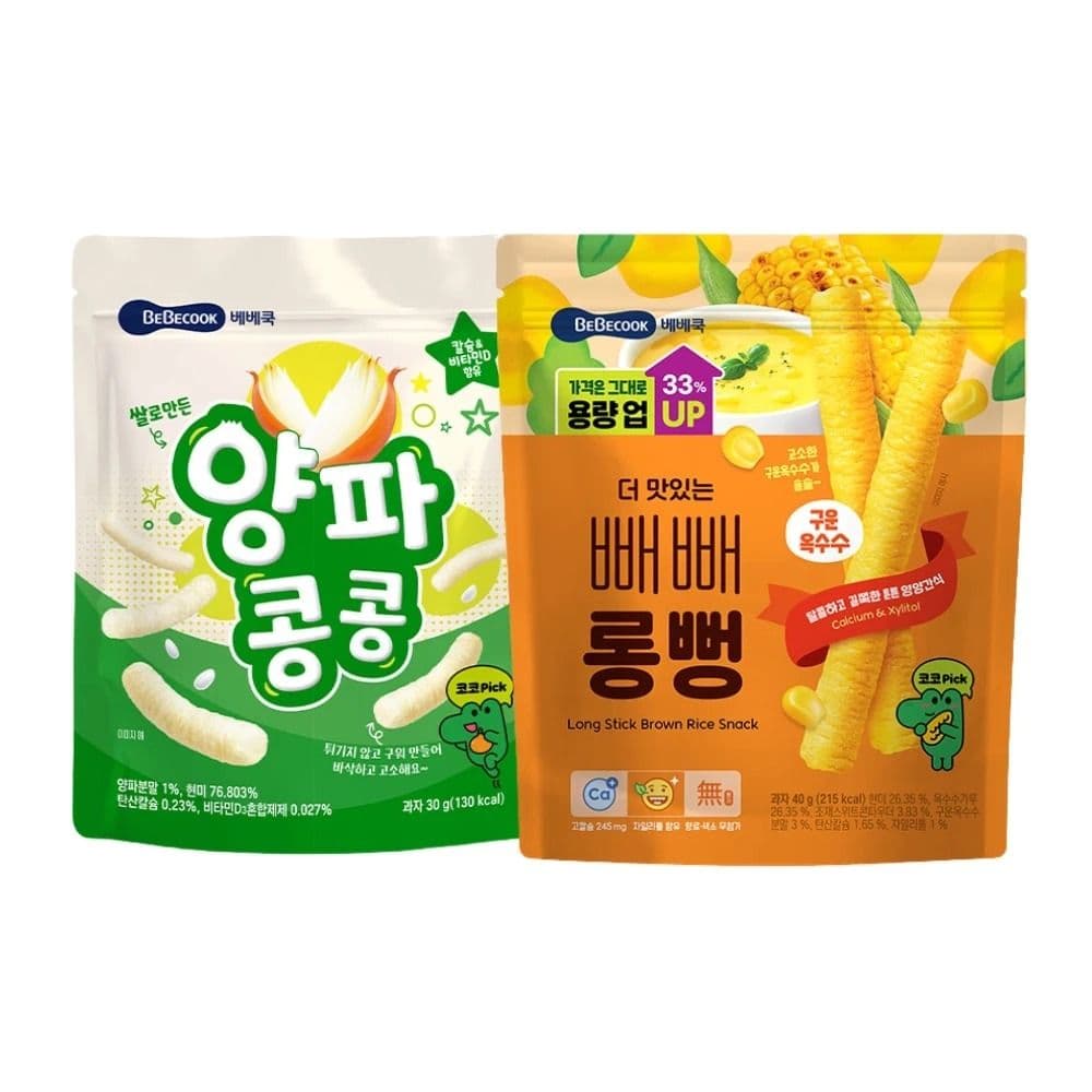 베베쿡 양파콩콩+구운옥수수 5개씩