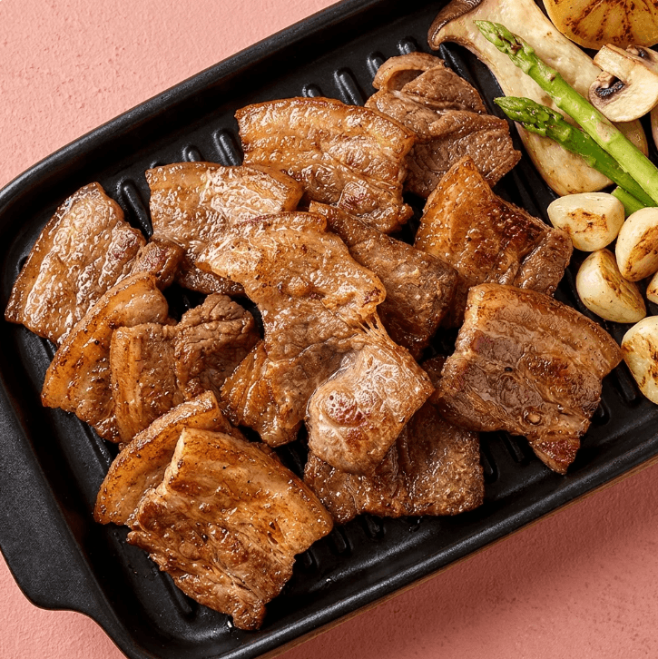 해담별 제주 흑돼지 왕구이 1.2kg 2개