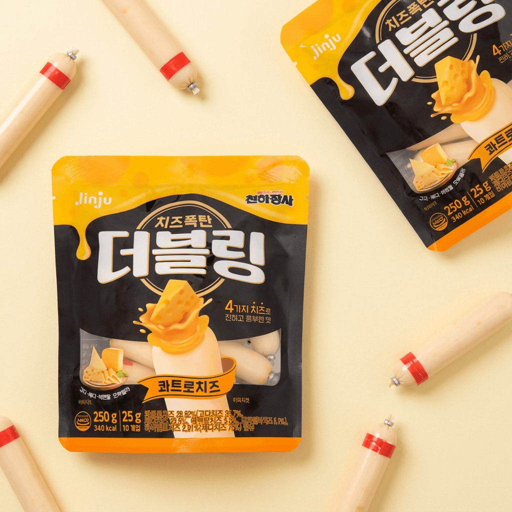 진주햄 천하장사 더블링·콰트로치즈