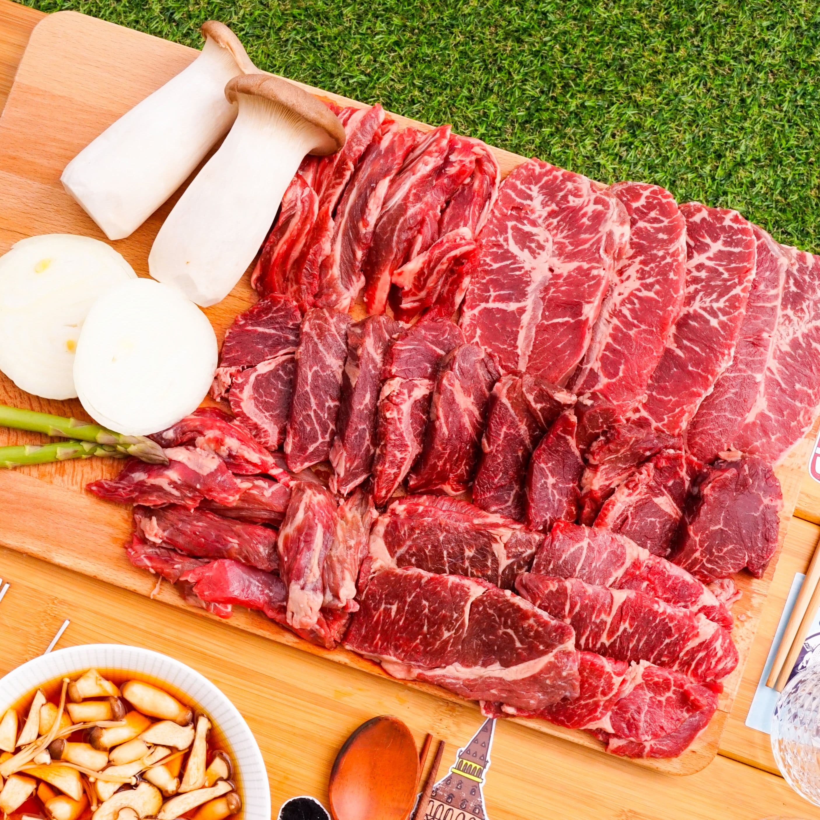 맛춤상회 소고기 모둠 200g×4종 1세트