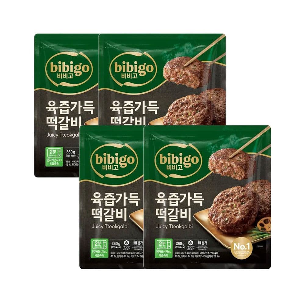 비비고 육즙가득 떡갈비 360g 4개