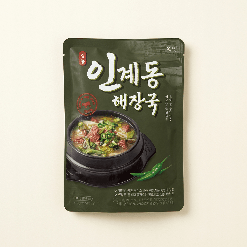 윙잇 정통 인계동 해장국 3개