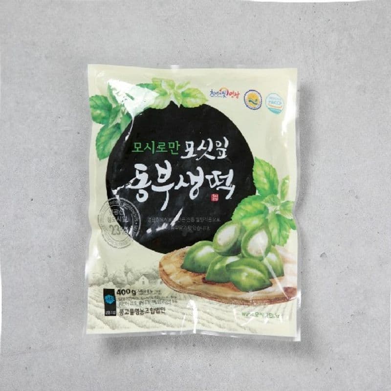 모시로만 모싯잎 동부생떡 400g 9봉