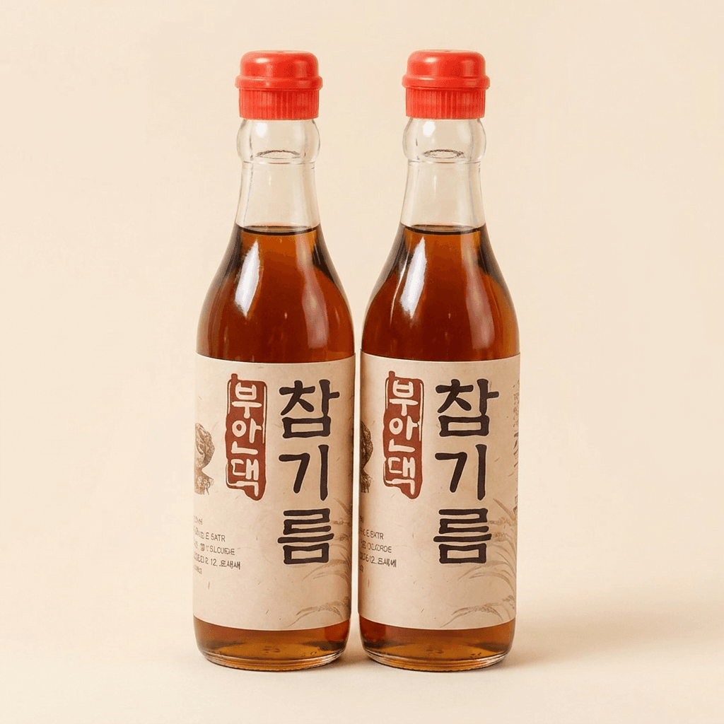 부안댁 참기름 350ml 2개