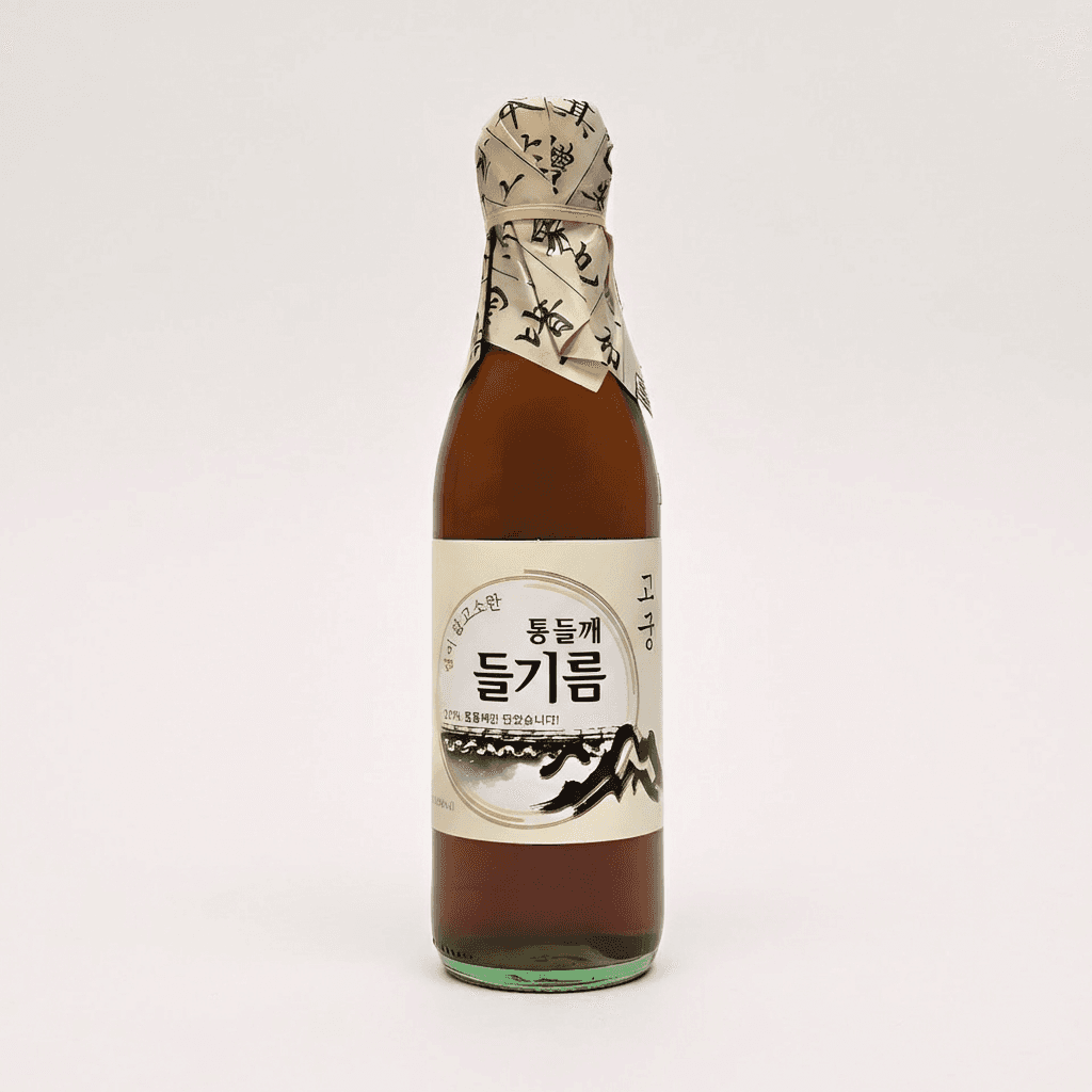 고궁 통들깨 들기름 100% 350ml
