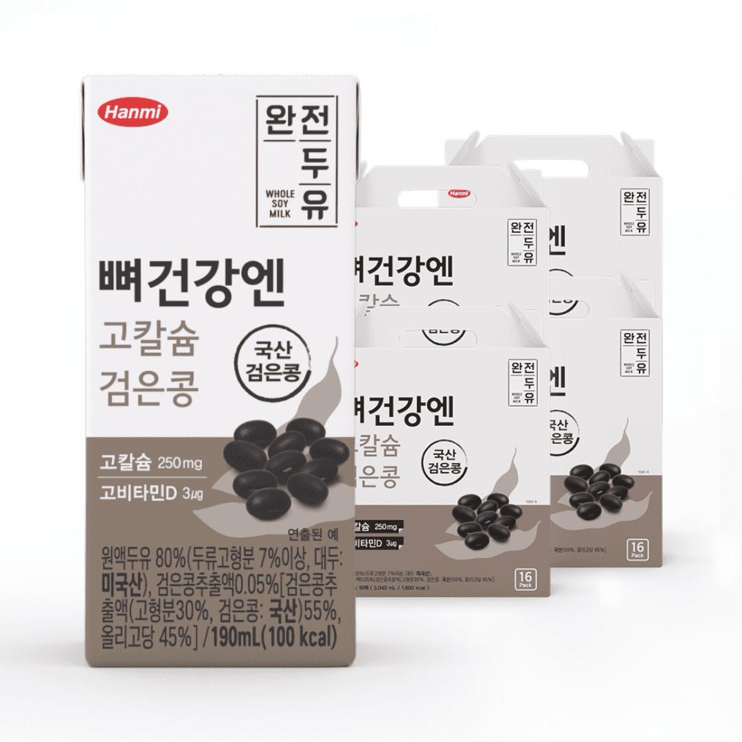 한미 완전두유 고칼슘 검은콩 64팩