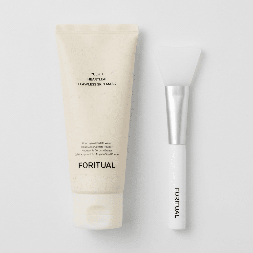 포리추얼 율무어성초팩 100ml + 브러쉬 증정