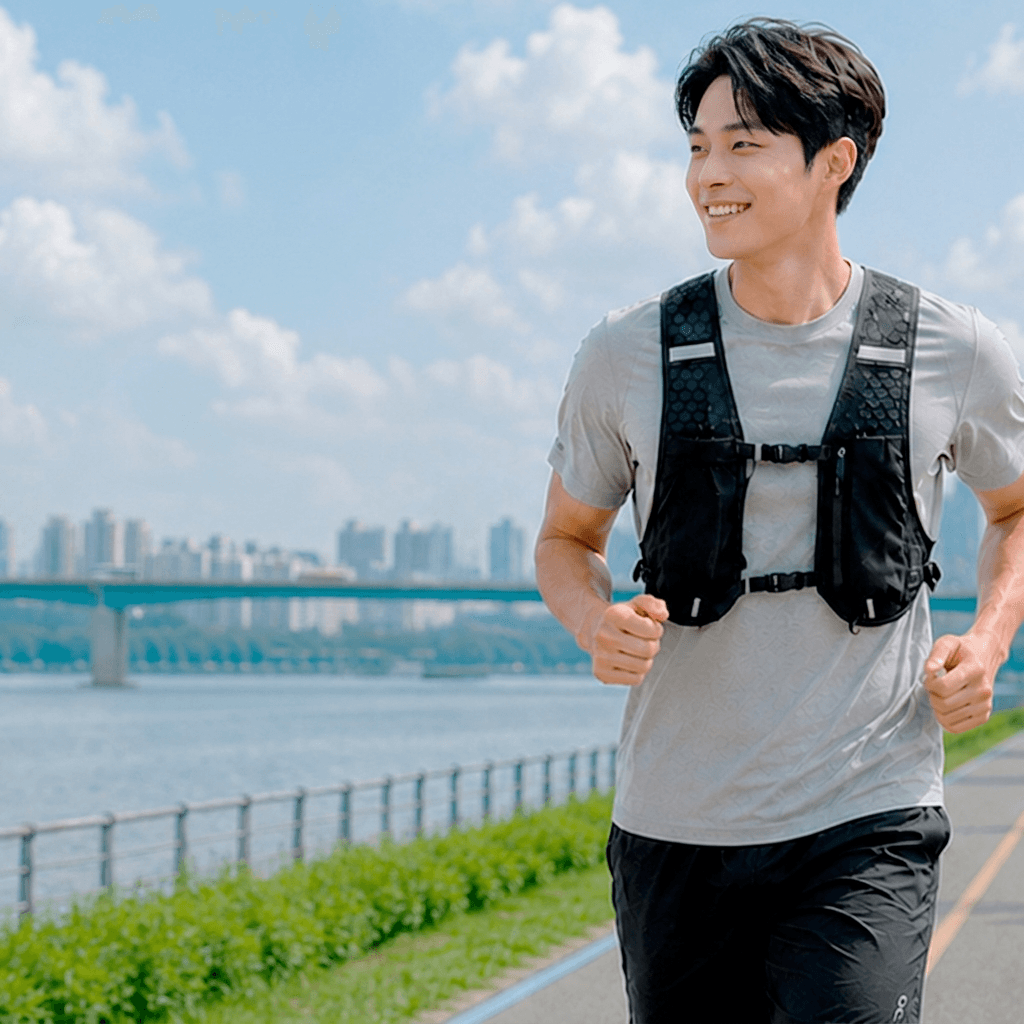 초경량 러닝 조끼 블랙