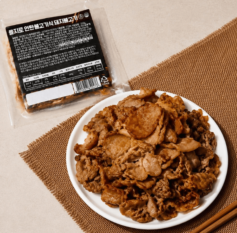 을지로 연탄불고기식 돼지불고기 250g 4개