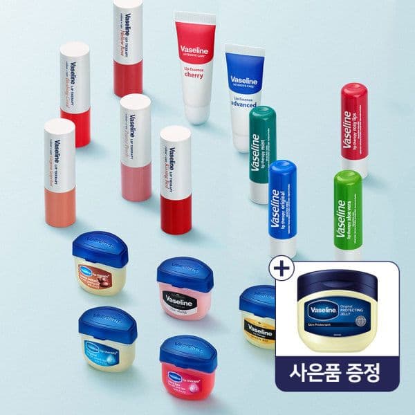 바세린 립밤스틱 4.8g 4개