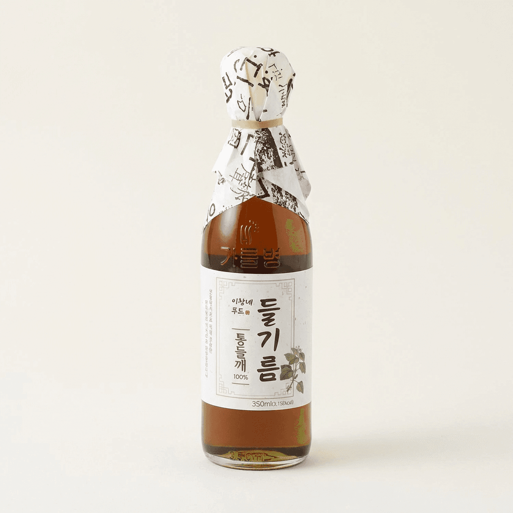 이장네푸드 진한 들기름 350ml 4개
