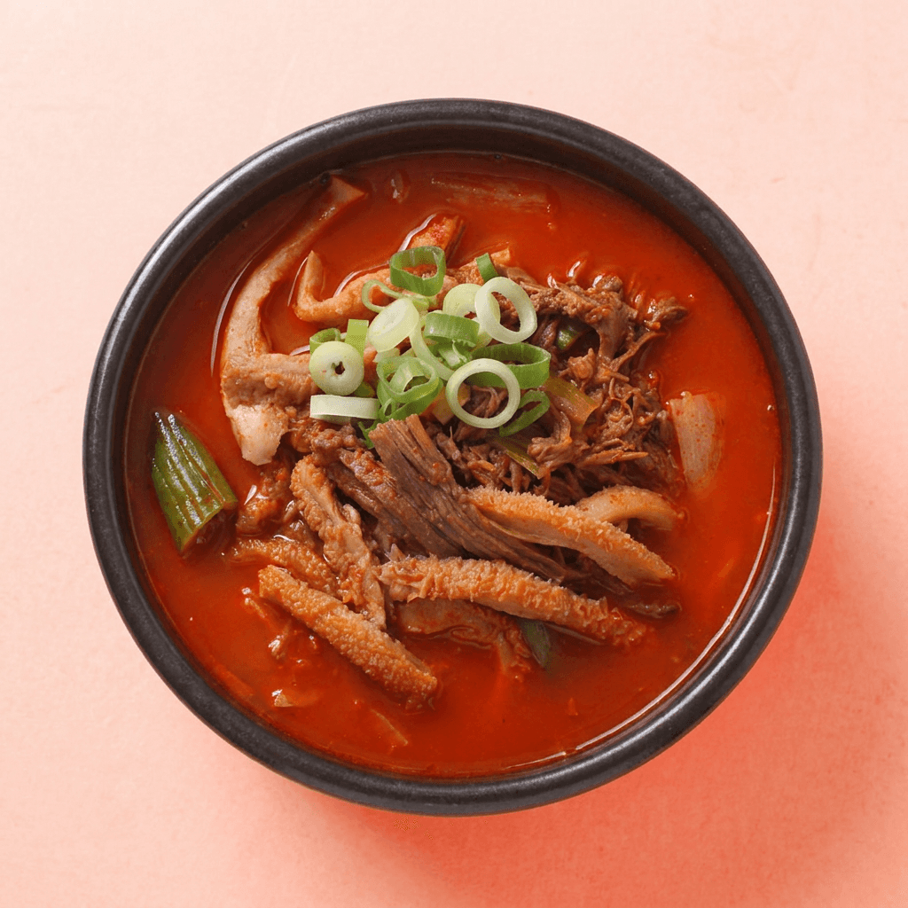 별양집 얼큰 양곰탕 600g 4팩