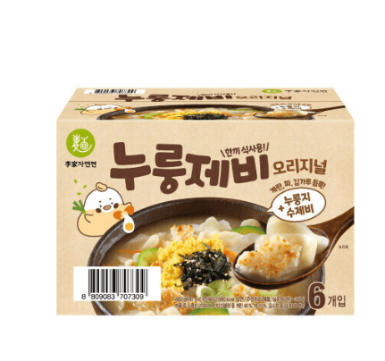 이가자연면 누룽제비 오리지널 147g