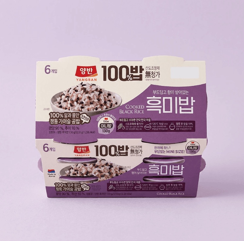 동원 양반 100밥 흑미밥 130g 36개
