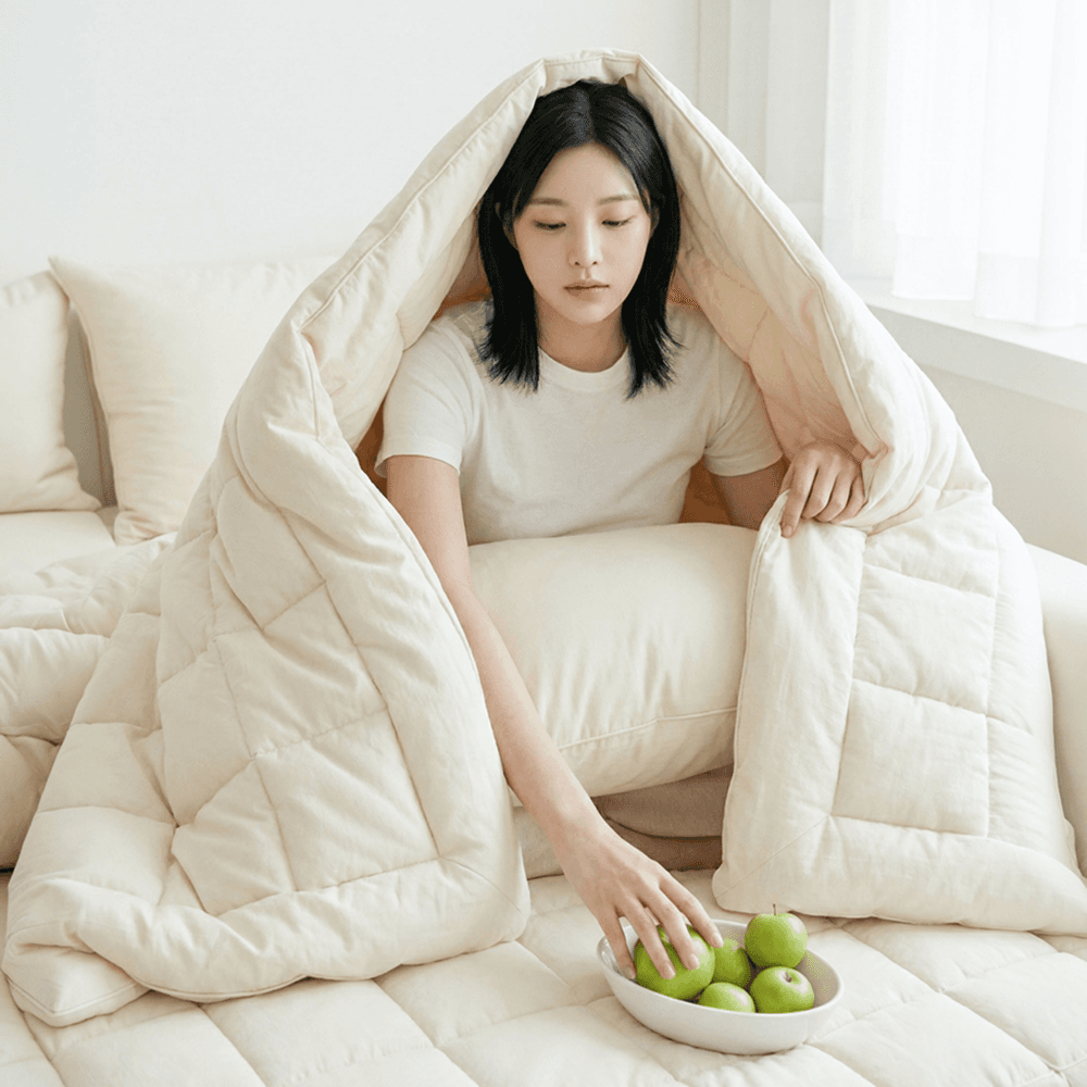 크린포유 쉼의온도 그래핀솜 침구 세트