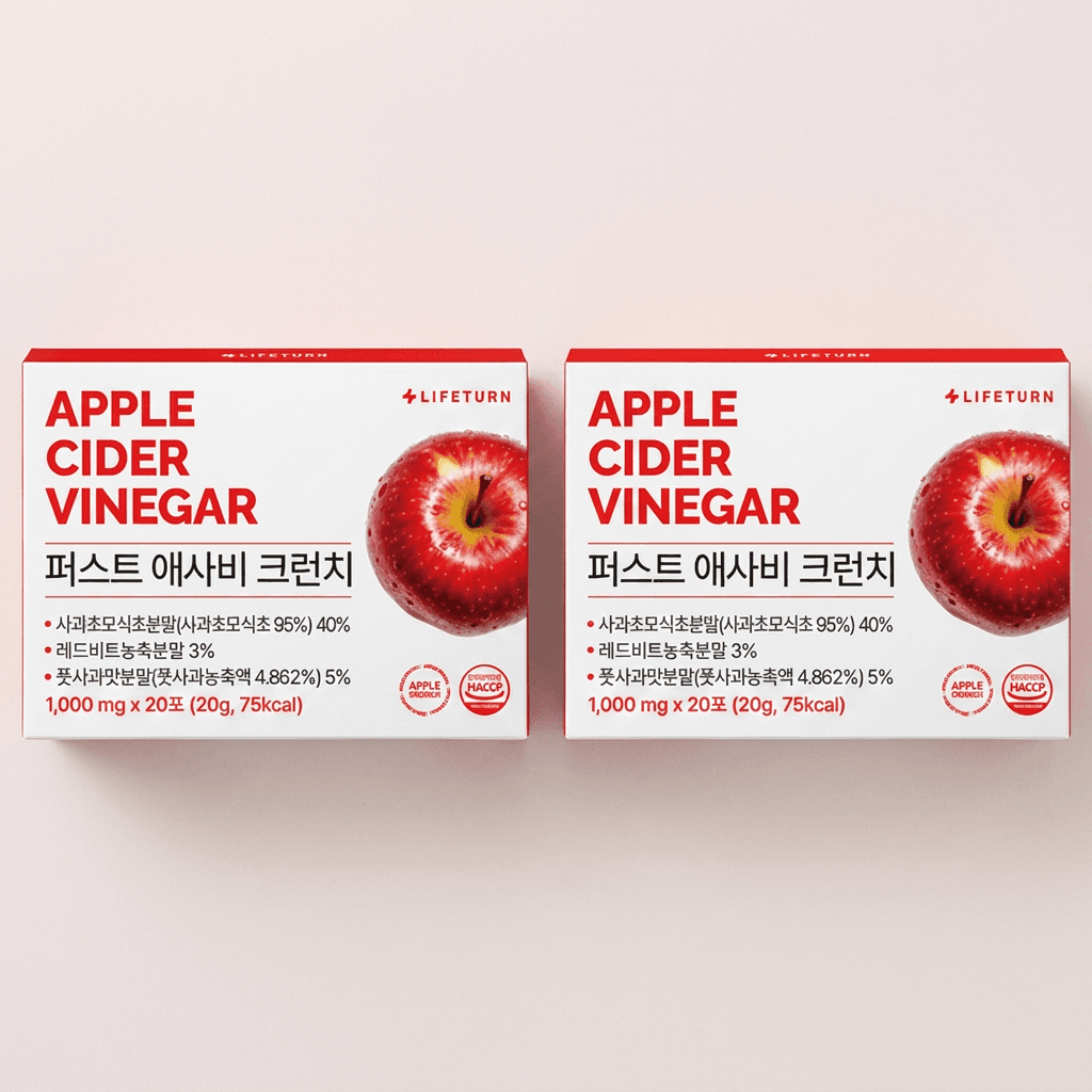 라이프턴 애사비 크런치 20g 2박스