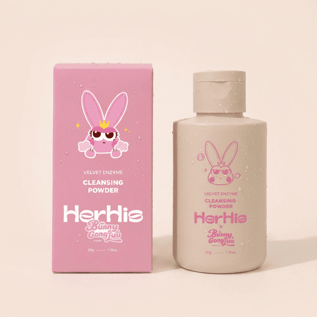 허히즈 버니공쥬 벨벳 효소 클렌징 파우더 50g