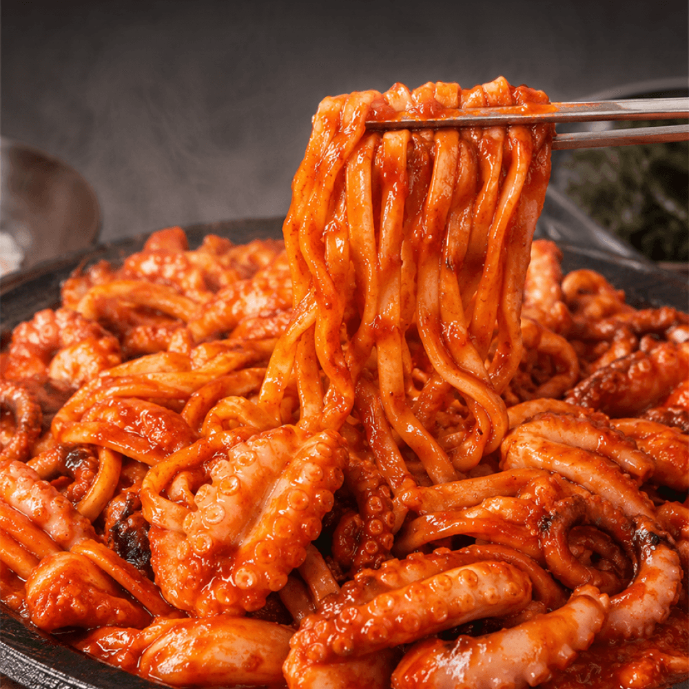 천일식품 쭈꾸미칼비빔면 730g
