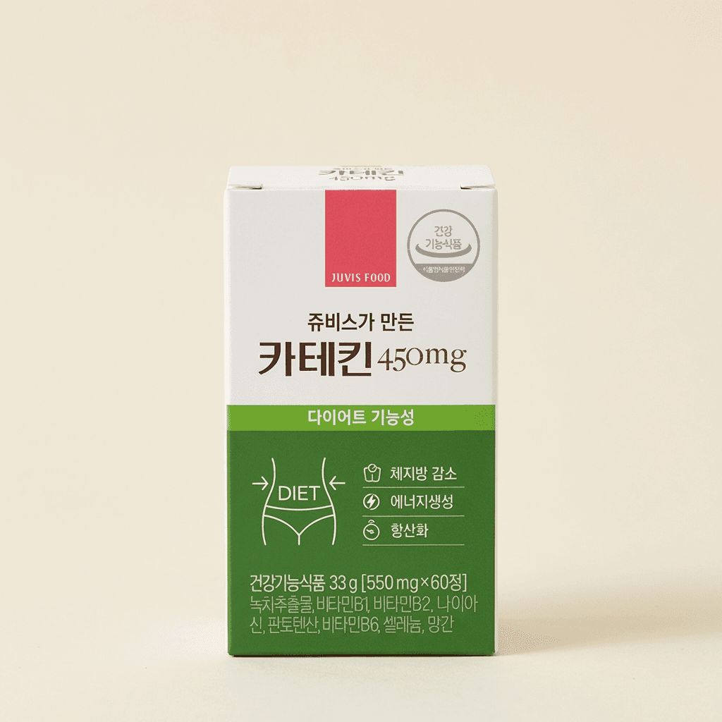 쥬비스 카테킨 450mg 60정 3박스